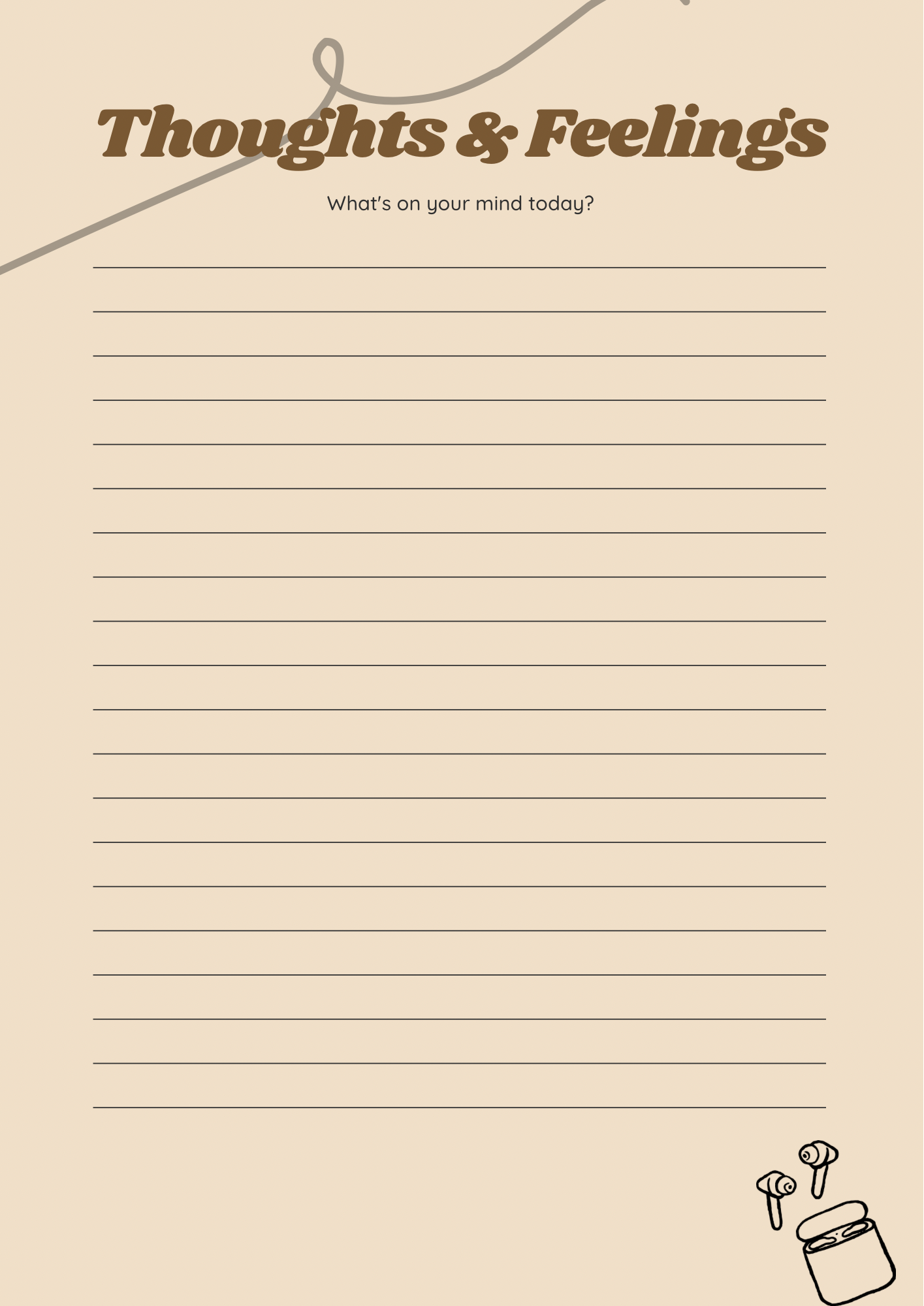 Rustic planner