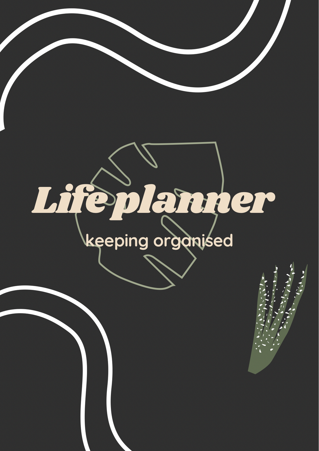 Rustic planner