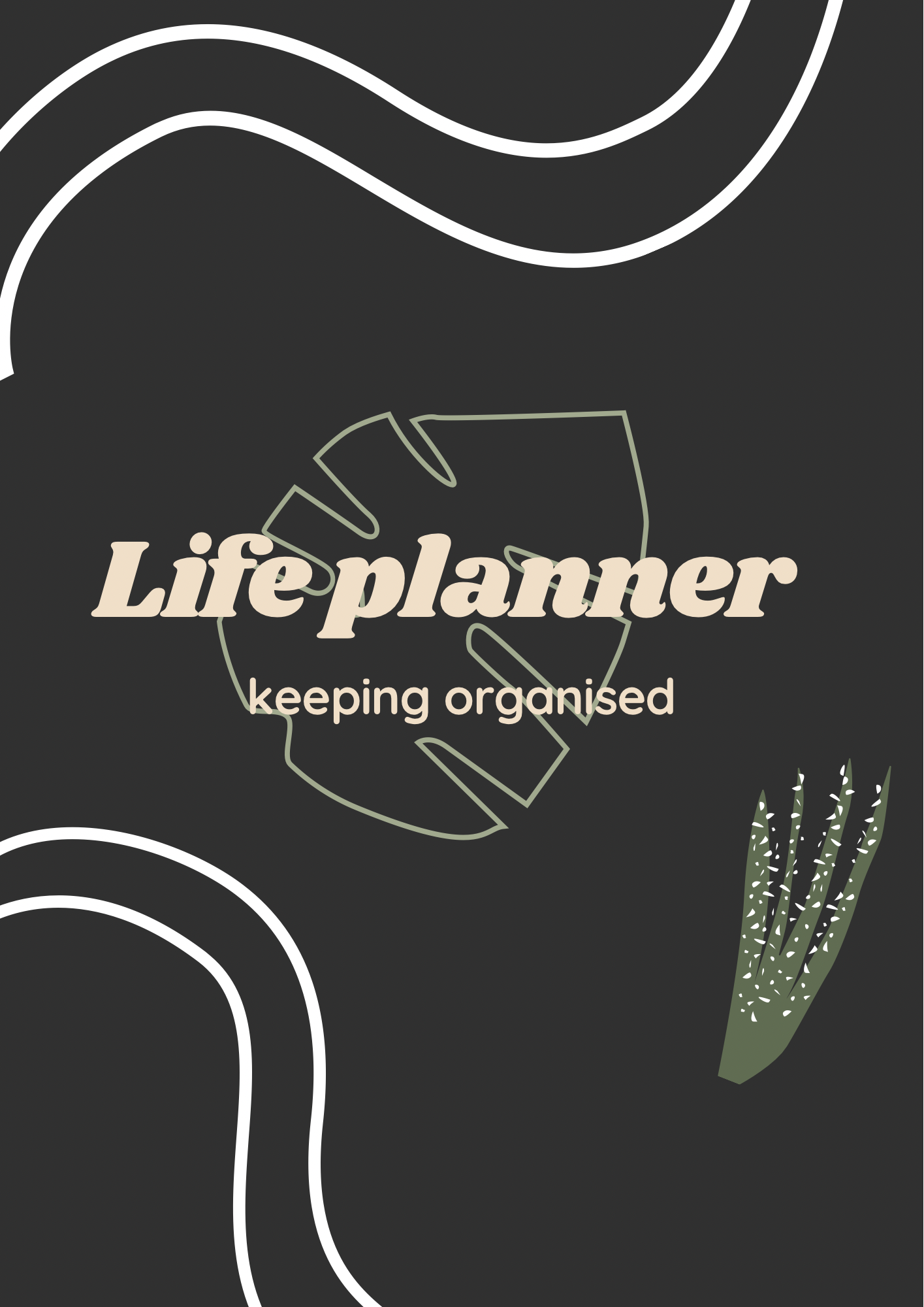 Rustic planner