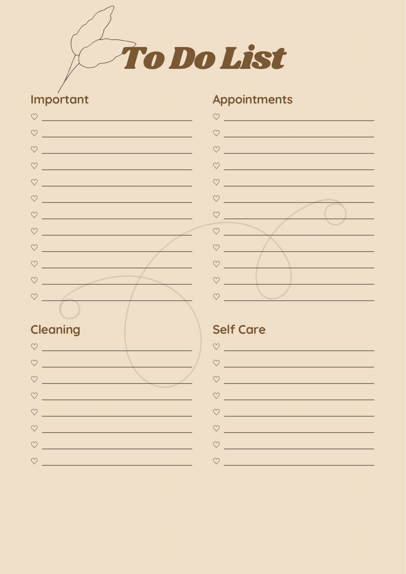 Rustic planner