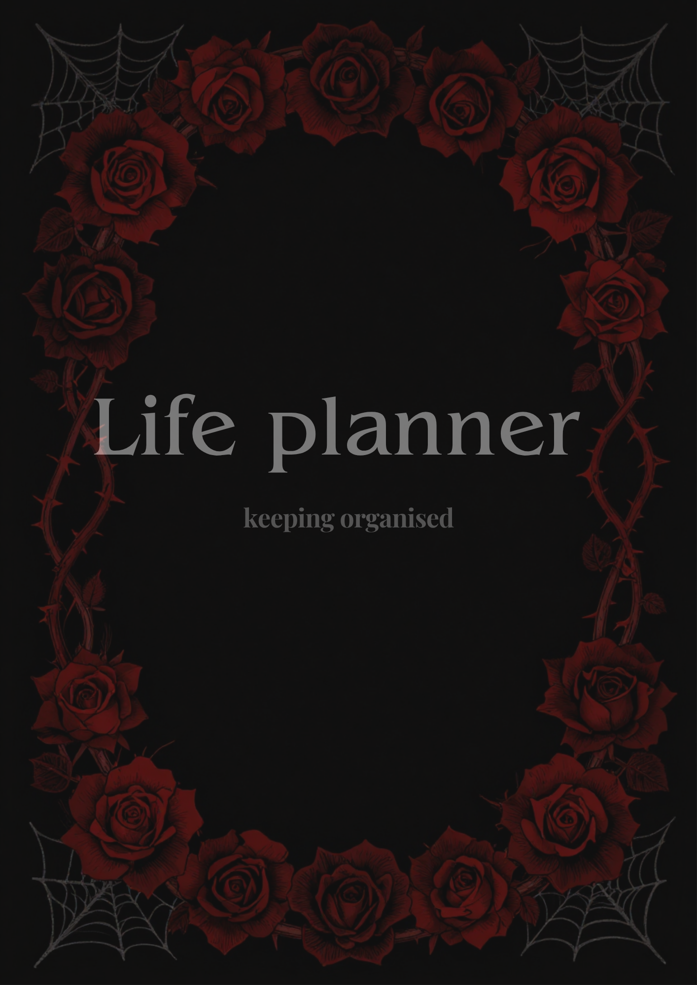 Gothic planner